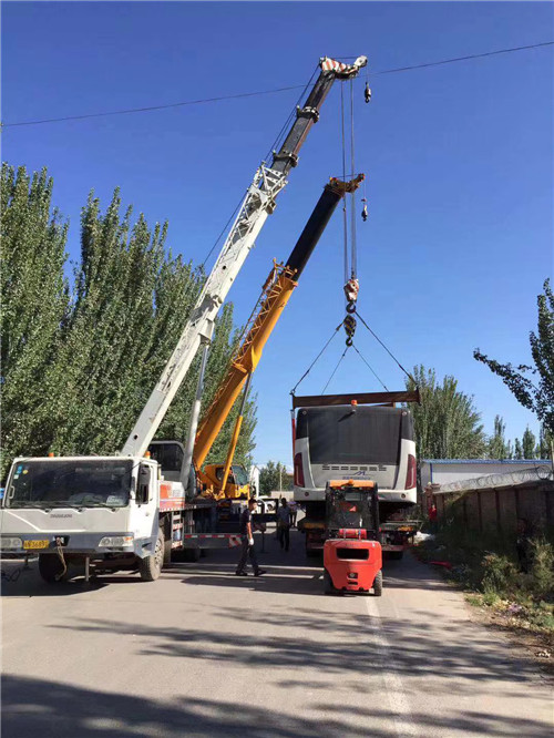 山阴县港口集装箱搬运案例